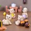Mini Honeypot Bear Snowball Duck Display Mold Micro Landscape Home Garden Decor