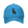 Custom Cotton Rottweiler Dog Baseball Cap Sun Protection Women Men's Adjustable Dad Hat Summer