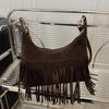 2025 New Fashion Design Fringed Bag Retro Matte Leather Crossbody Texture Large Capacity Women's Shoulder Bag