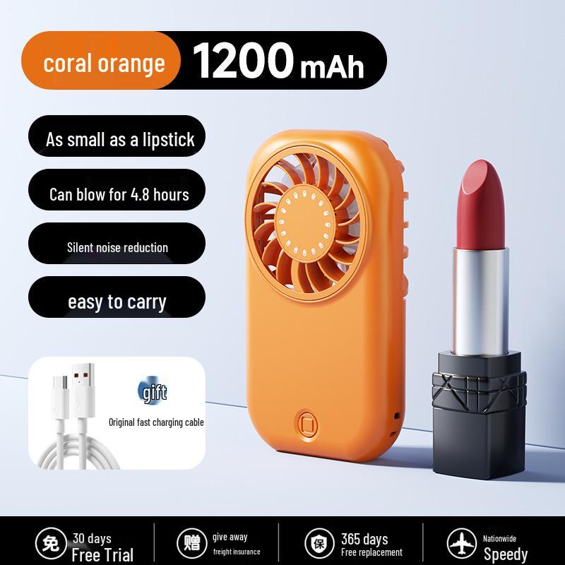 2026 Rechargeable High-Speed Mini Portable USB Handheld Outdoor Fan