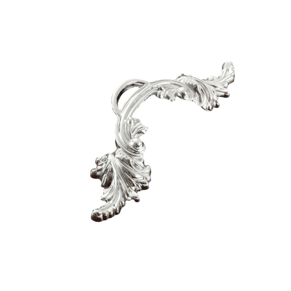 European Style Cabinet Door Handles Zinc Alloy Wardrobe Door Handles  For Wardrobe Installation