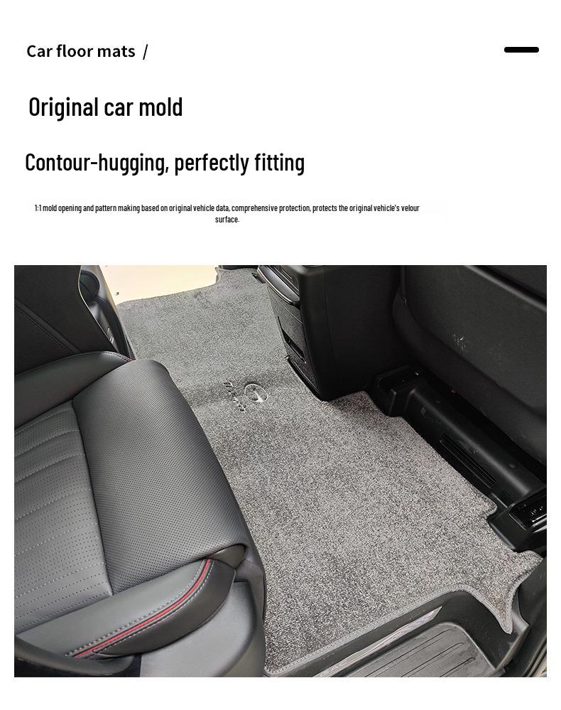 Коврики GAC Trumpchi M8 Premium с полным покрытием для среднего и заднего рядов