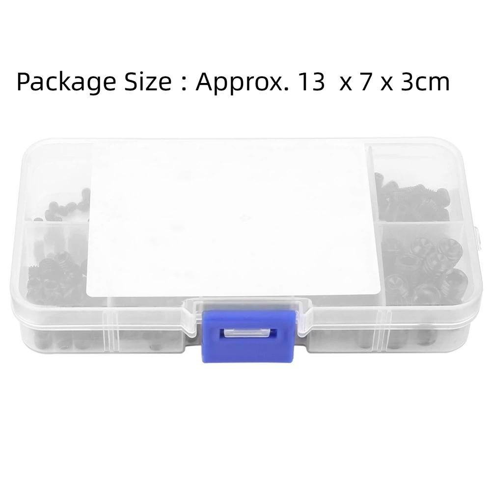 Hex Socket Head Grub Set Screws DIN916 Standard Set Screw Assortment Kit Model Making