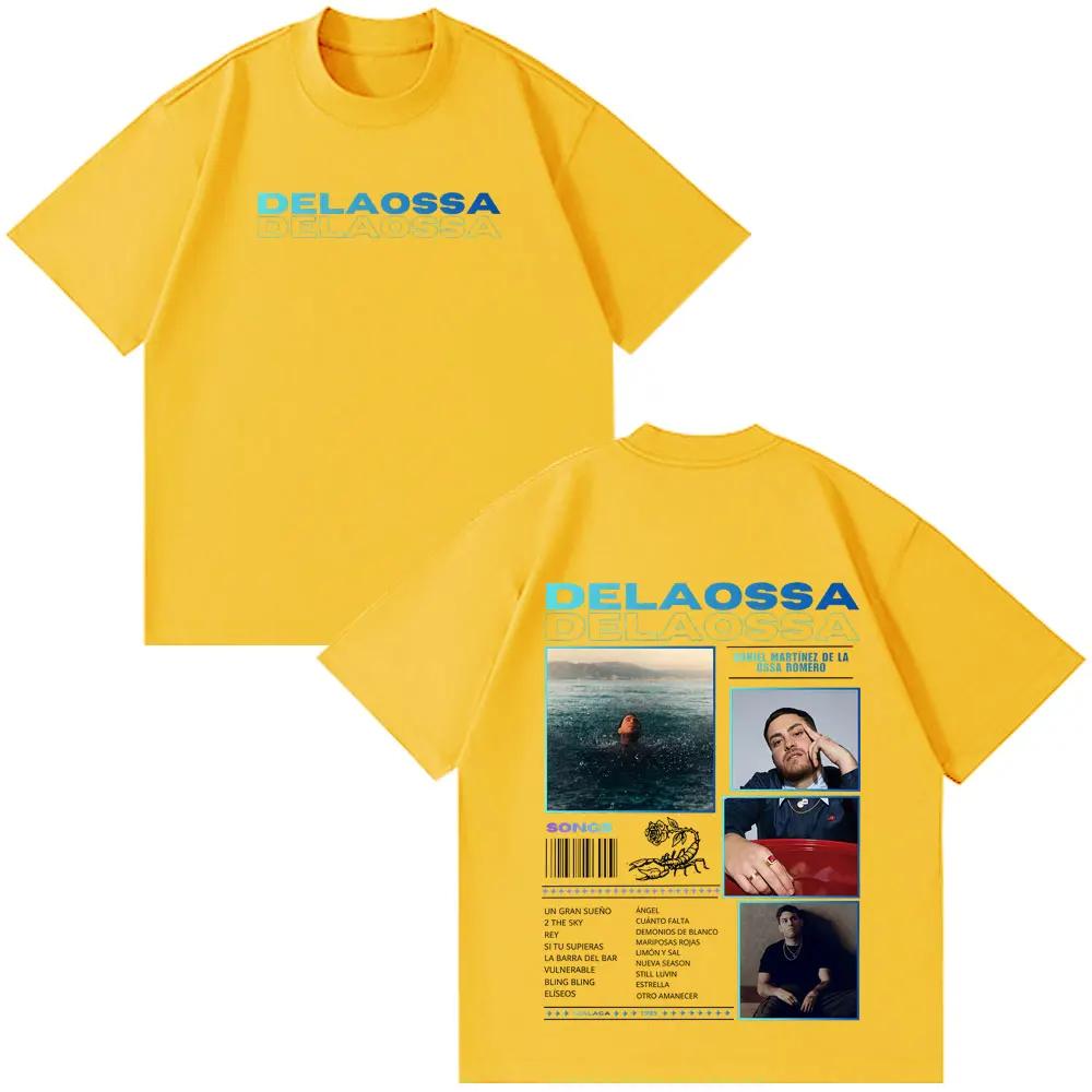 Rapper Delaossa Veneno Album Tour T Shirt Unisex Women Hiphop Fashion Harajuku T Shirts Vintage Summer Cotton Gothic Punk Tshirt