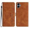 For Samsung Galaxy A06 4G Case Imprinted Butterfly Leather Wallet Phone Cover