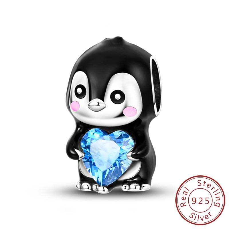 Шармы Подходят для Оригинального Браслета Медные Шармы Бусины Кошка Собака Животное Сердце Подвеска Для Женщин Изготовление Ювелирных Изделий Подарок