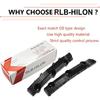 RLB-HILON Front Bumper Bracket Compatible With Nissan Rogue 2014 2015 2016 2017 2018  Year, For 62222-4BA1A 62223-4BA1A