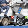 1/4 Inch Quick Connector Turbo Nozzle 360-Degree Rotation Triple Turbine Nozzle  Lawn