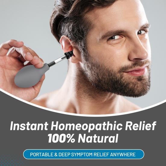 Silicone Ear Pressure Device for Tension Relief Headache Reduction Inner Ear Massage Tool Release Pressure Activate Nerves Portable Relaxation