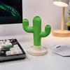 Charging Cable Storage Tray Cactus Headphone Stand And Watch Holder, Desktop Organizer with Headset Tray, 3D Printed Display Rack for Earphones Smart