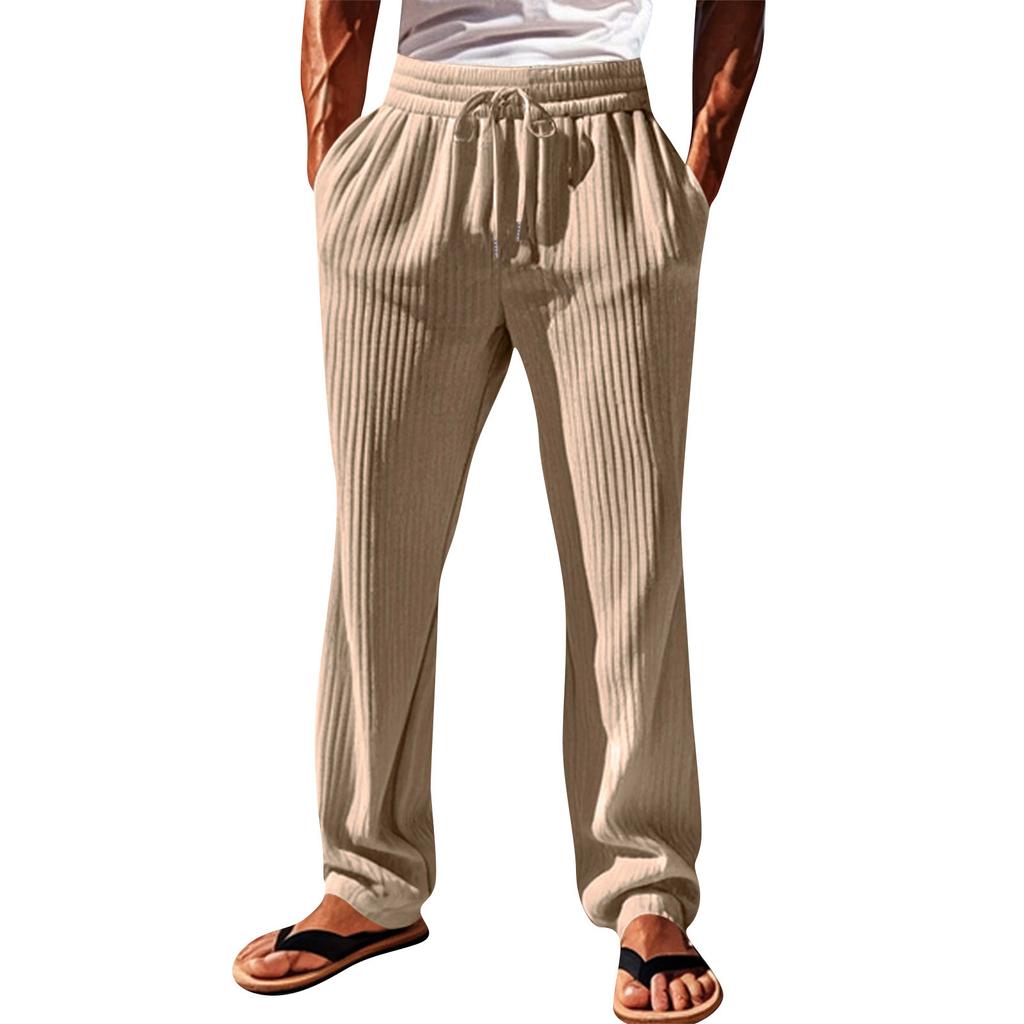 Мужские комбинезоны, повседневные брюки с несколькими карманами и завязками, походные брюки, хлопковые саржевые брюки