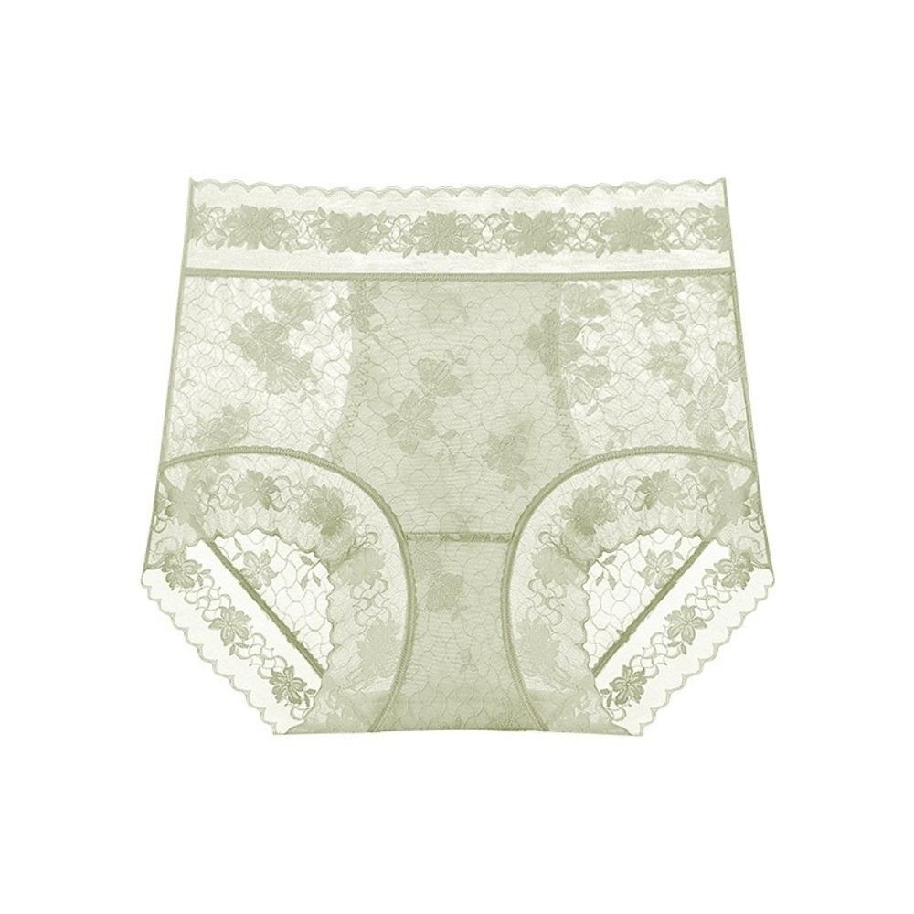 High Waist Lace Slimming Shapers Transparent Women Underwear Postpartum Body Shaper Female