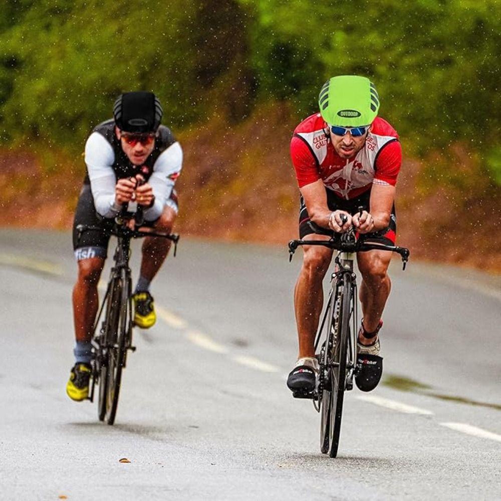 Чехол для велосипедного шлема со светоотражающей полосой, водонепроницаемый защитный чехол для шлема, экипировка для езды на велосипеде