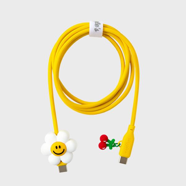 Wiggle Wiggle 60 Вт USB-C на USB-C PD Кабель для быстрой зарядки 1,2 м (Улыбка Мы Любим / Танцующий Медведь)