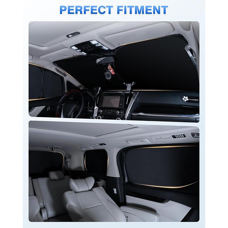 Windshield Sunshade Window Windscreen Cover For Toyota 4 Runner 2025 Sun Shade Auto Sun Visor Car-cover Auto Solar Protection