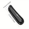 1set Black Front Grill Mesh Grille Inserts Kit for Jeep Wrangler & Wrangler Unlimited 2007-2015