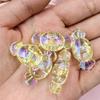 Home Party Supplies Materials DIY Bracelet 5pcs 14.5*31mm Jewelry Accessories Candy Loose Beads Transparent Jewelry Making Mobile Phone Chain