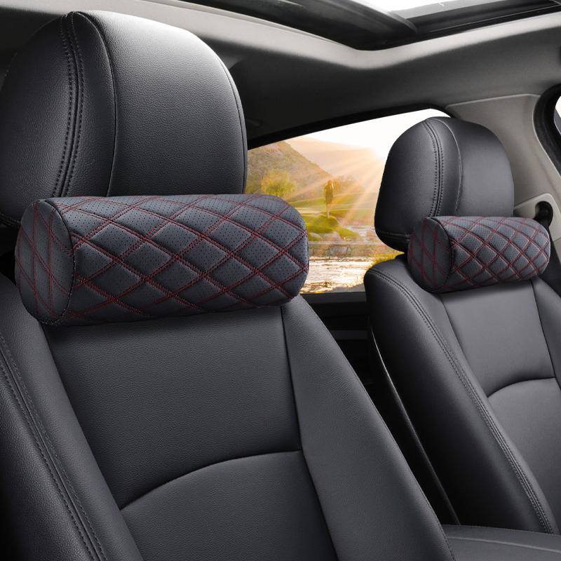 Universal Car Headrest for TOYOTA Auris Avensis Crown 4Runner Harrier FJ Cruiser Mark X Premio Car Interior Accessories