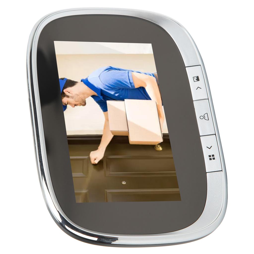 4.3-дюймовый ЖК-экран цифровой дверной глазок 1MP ночное видение обнаружение движения дверной звонок камера для дома