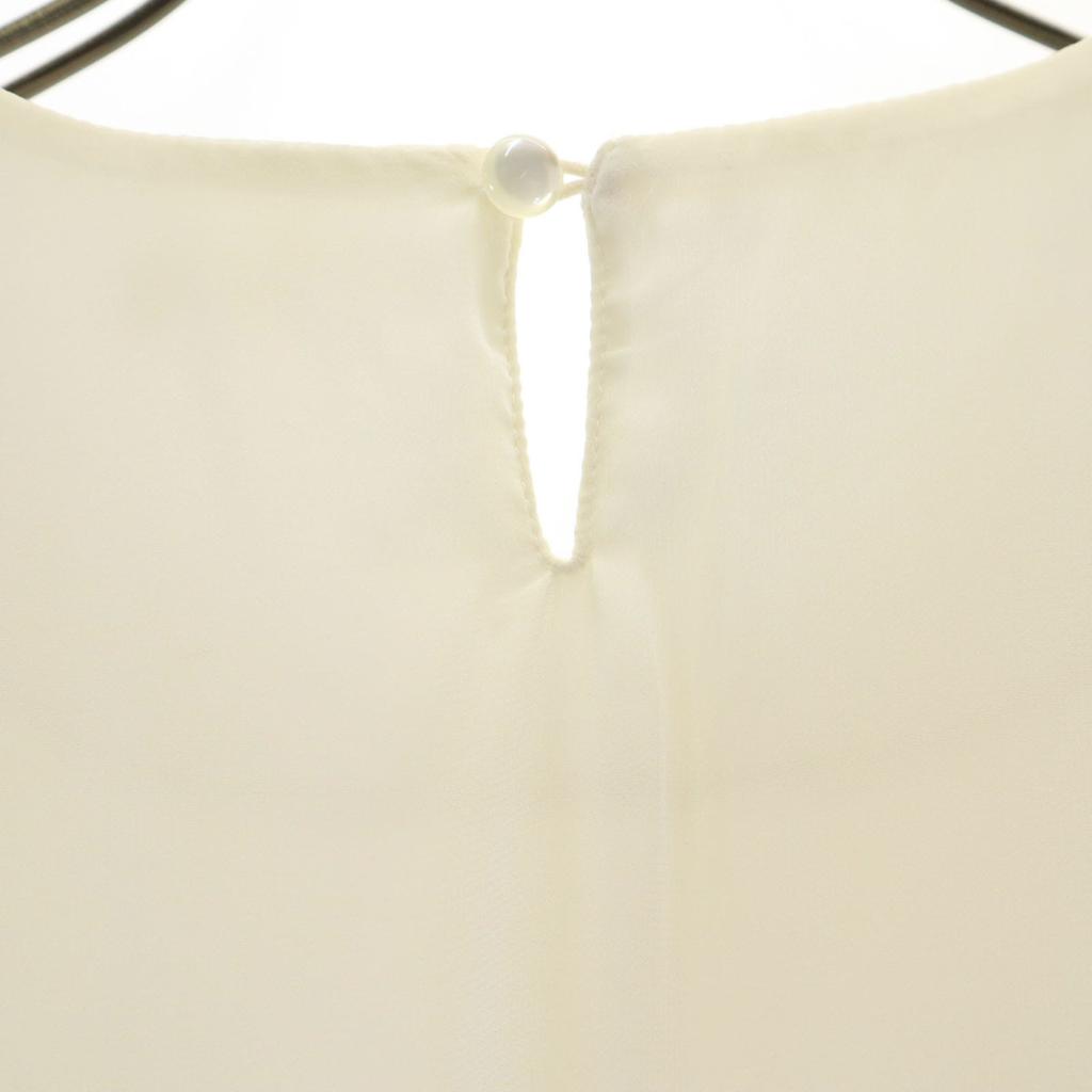 MIIA Рубашка без рукавов с оборками 160 Молочно-белый Детская Б/У