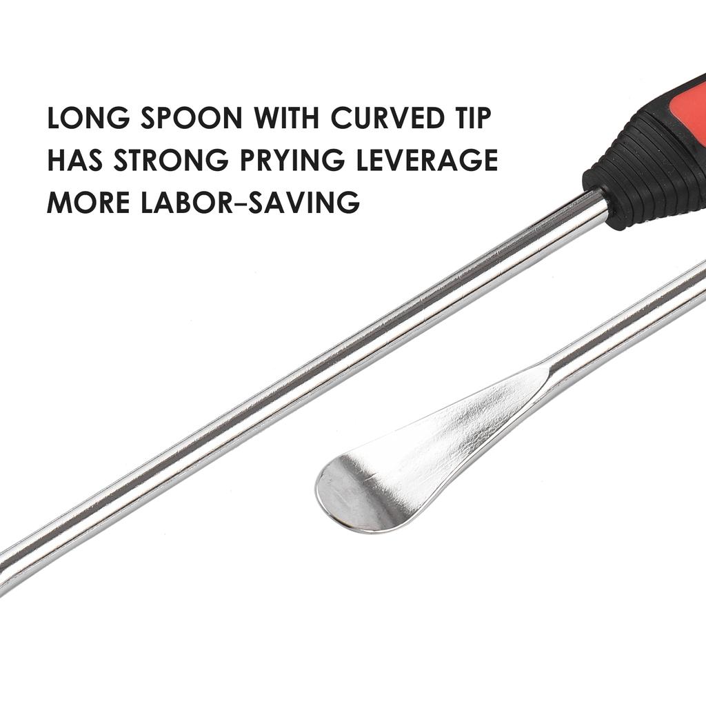 Tire Lever Set Bike Motorcycle Tire Spoon Tyre Changing Tool Tire Removal Repair Tools with Rim Protectors Valve Cores