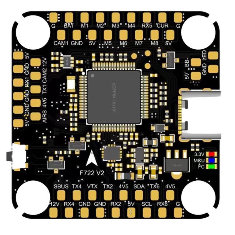 Qi Shao F722V3 Flight Controller & 55A 4-in-1 ESC Stack