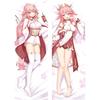 Genshin Impact Game Сексуальная наволочка Yae Miko Dakimakura, чехол для подушки отаку, наволочка для всего тела, домашний декор постельных принадлежностей