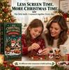 24-дневный мини-адвент-календарь с рождественскими украшениями из кирпичиков, уникальный дизайн, собираемые кубики, петли для подвешивания в комплекте, обратный отсчет до праздника
