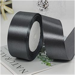 100% Polyester Single Face Satin Ribbon Roll 38 mm 1.5 Inch Custom Printed for Decoration and Wrapping