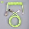 Type-C Usb Keyboard Typec Usb Cable Mechanical Keyboard Coiled Aviator Wire 1.5M