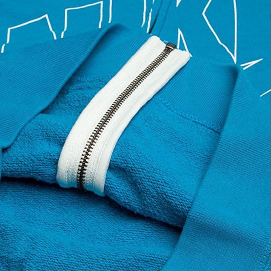 Nike Куртки Женские Синие С Капюшоном Умеренные Другое 642736-413