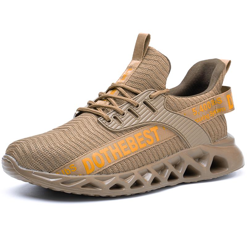 Мужская спортивная защитная обувь, женские рабочие кроссовки, противоударная защитная рабочая обувь, мужские легкие ботинки со стальным носком, защитные ботинки