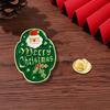Elk Xmas Brooch Cute Christmas Badges Pins Chirstmas Series Enamel Pins  Women