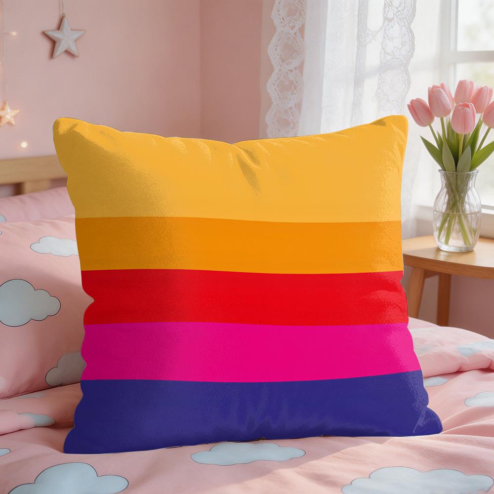 PPaulaner SSpezi Logo Cushion Cover Square Short Plush Pillow Case Living Room Sofa Home Decor Funda X