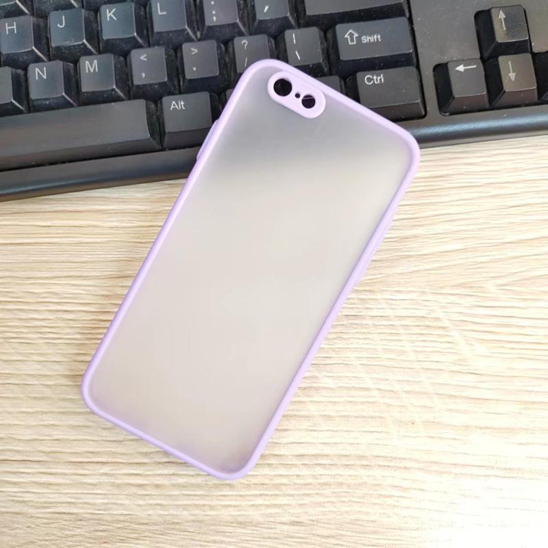 Новый противоударный чехол 2 в 1 для iPhone SE 2020 Чехол для телефона для iPhone 7 8 SE 2025 Матовый мелкопористый чехол для защиты кожи