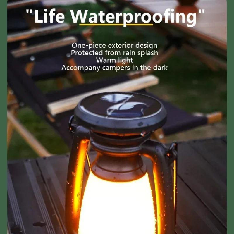 Ретро Фонарь на аккумуляторе для детей - Безопасный светодиодный Хэллоуин/Рождество для игр на улице и ночник для спальни, дома/стола/бара