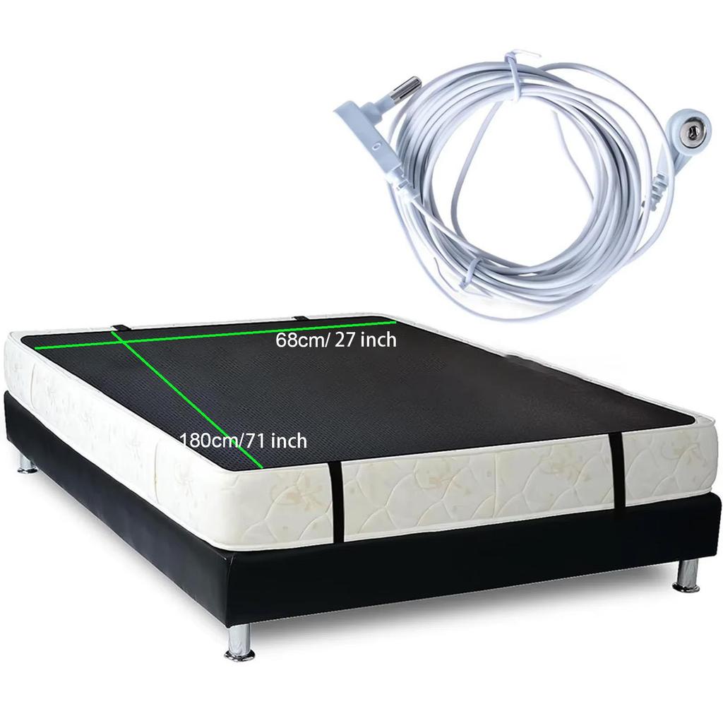 68x180 см заземляющий коврик чехол для матраса антистатические заземляющие простыни для улучшения сна заземляющий коврик электроприборы