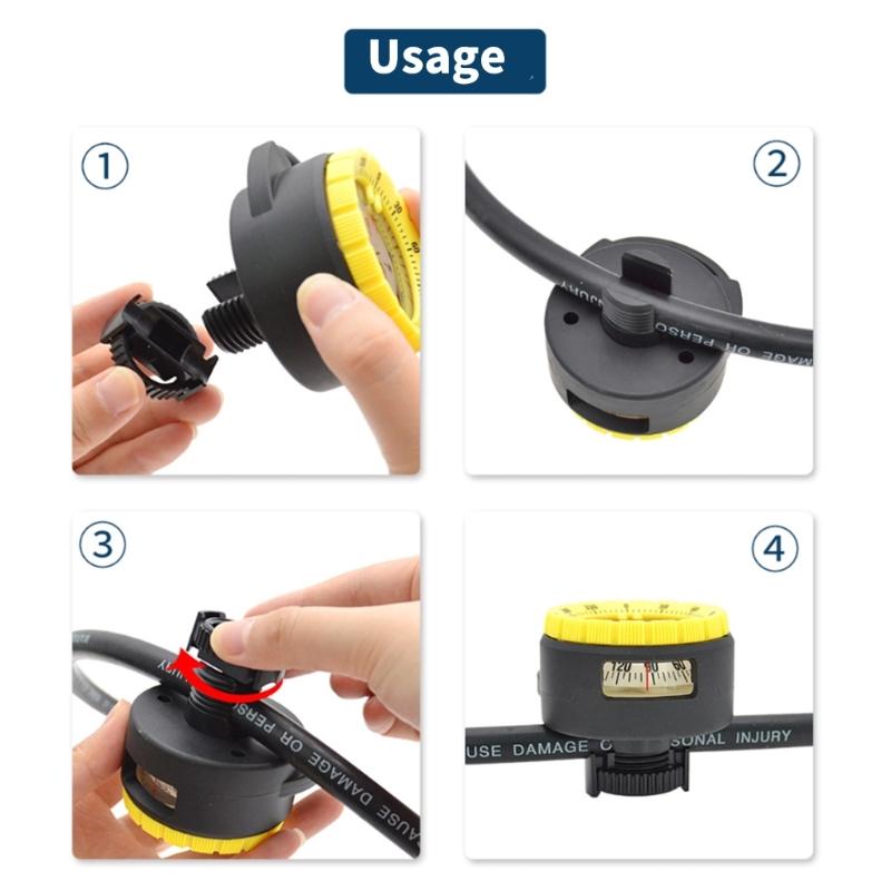 Регулируемый трубный зажим Водонепроницаемые компасы Водный спорт Плавание Светящиеся компасы Подводное плавание Компас для дайвинга Открытый