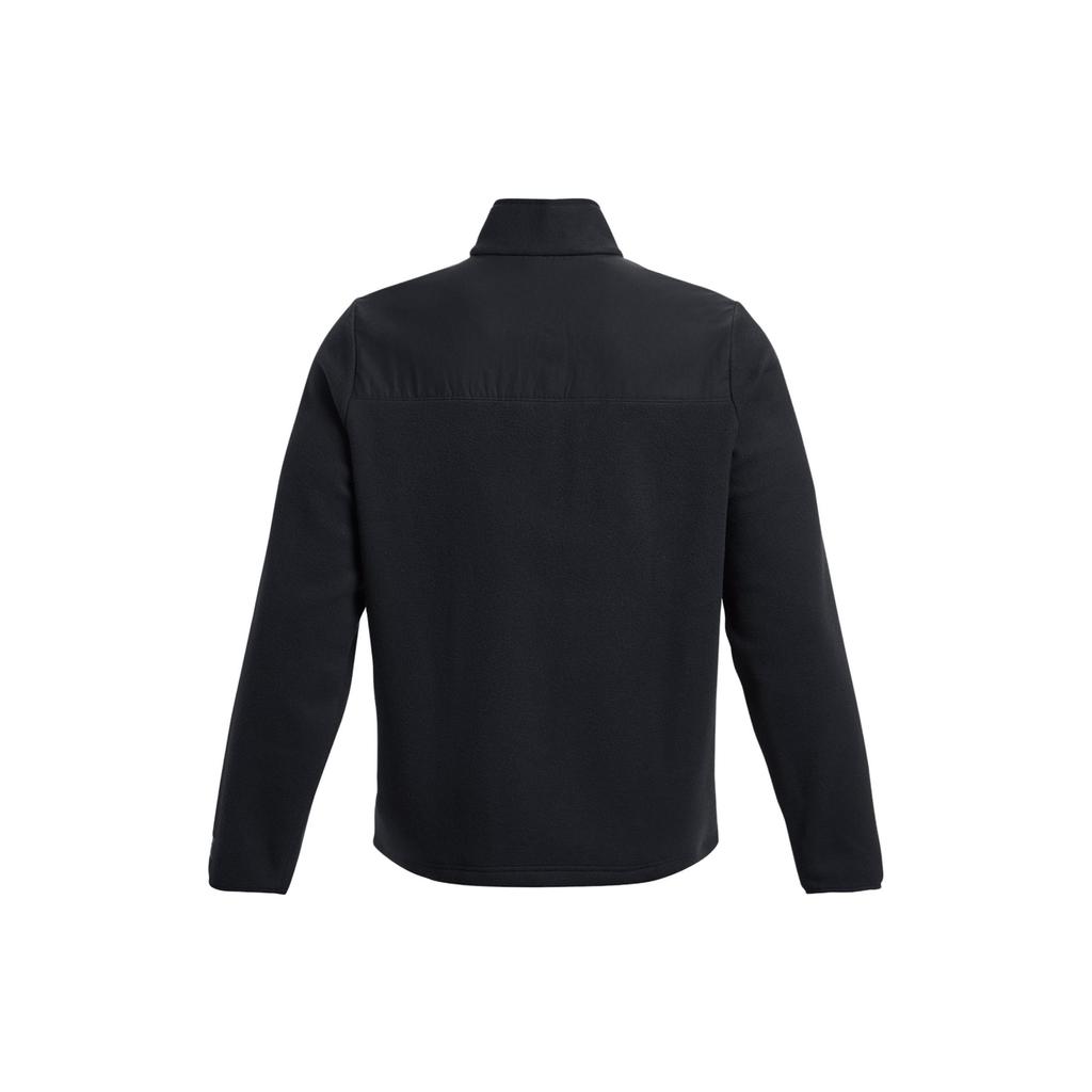 Under Armour Сплошная цветная мужская куртка с воротником-стойкой и половиной молнии, черная 1379916-001