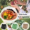Durable Fruit Picking Tote Storage Bag with Adjustable Straps Orchard Tear-resistant Garden Tear-Resistant Outdoor Foraging for Fruits Vegetables And