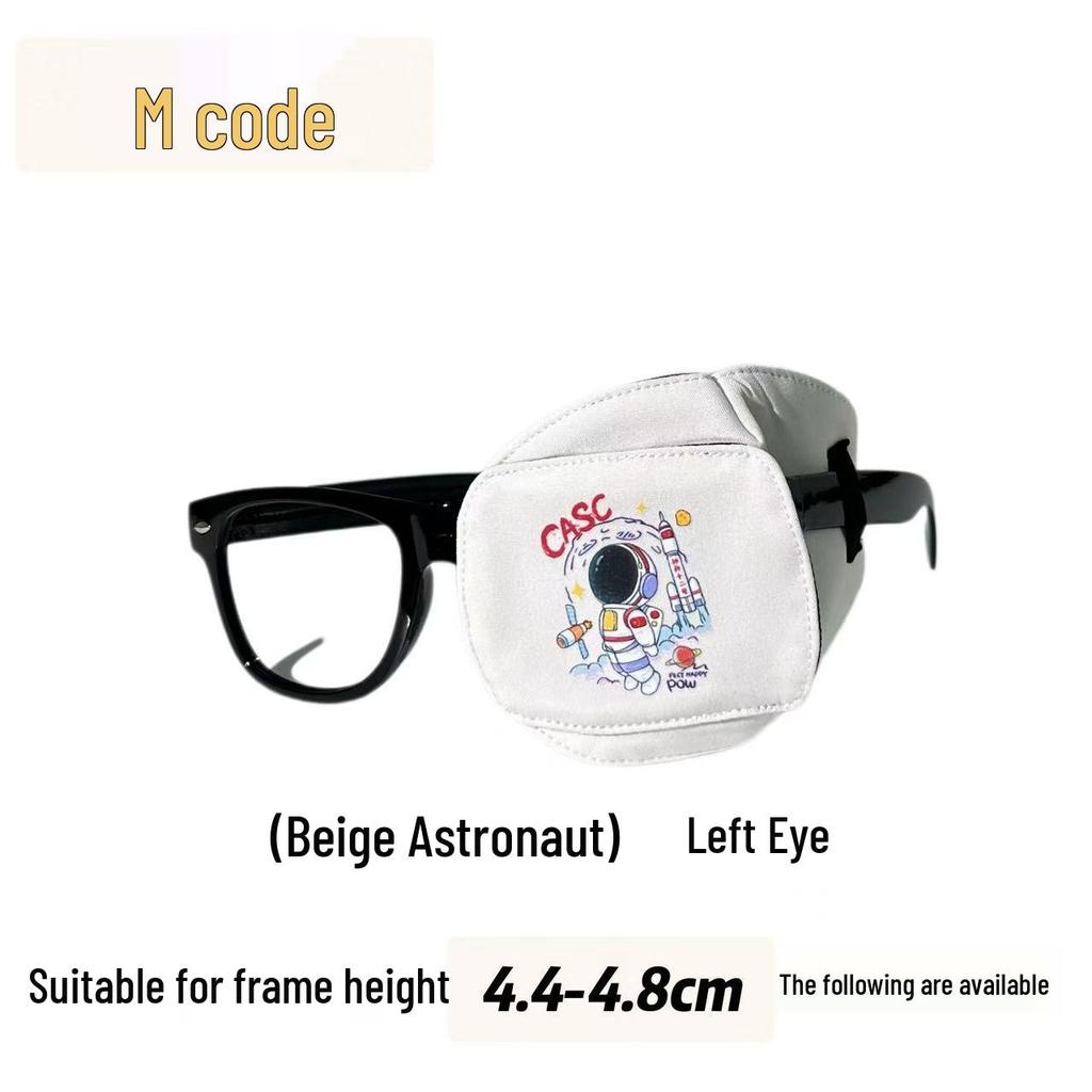 Детский патч для глаз из чистого хлопка при амблиопии для послеоперационных тренировок зрения и коррекции косоглазия/дальнозоркости