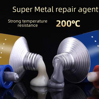 Водостойкий ремонтный клей Multi-Metal для золотых, серебряных, медных и железных радиаторов