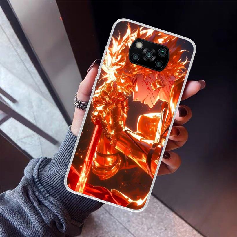Fate Zero Stay Night Gilgamesh Phone Case For Xiaomi Poco X7 X6 X5 Pro F7 Ultra Redmi 15C 15 13 13C 12 12C 10 10A 10C 9 9A 9C 9T