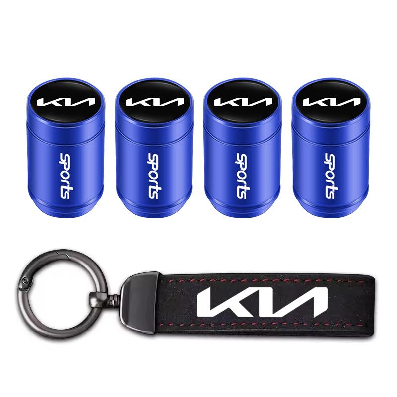 Car Tire Wheel Valve Cap Cover/Car Key Chain Ring Keychain for Kia Sportage Niro Morning Optima K7 K5 K8 K3 K9 Cerato Venga VG4