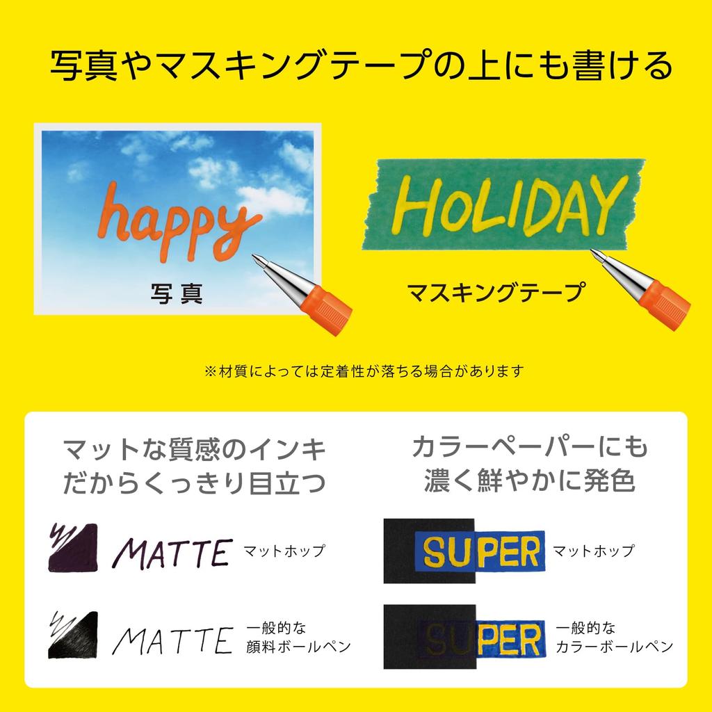 Шариковые ручки Pentel Matte Hop Color Желто-зеленые (10 ручек) K110-VK