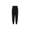 Mid-Rise Lace-Up Tapered Fit Casual Pants Women Bottoms Black FB5435-010