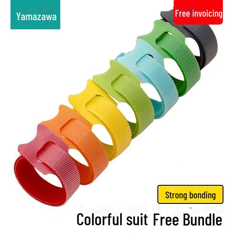 Регулируемая кабельная стяжка-органайзер на липучке Shanze