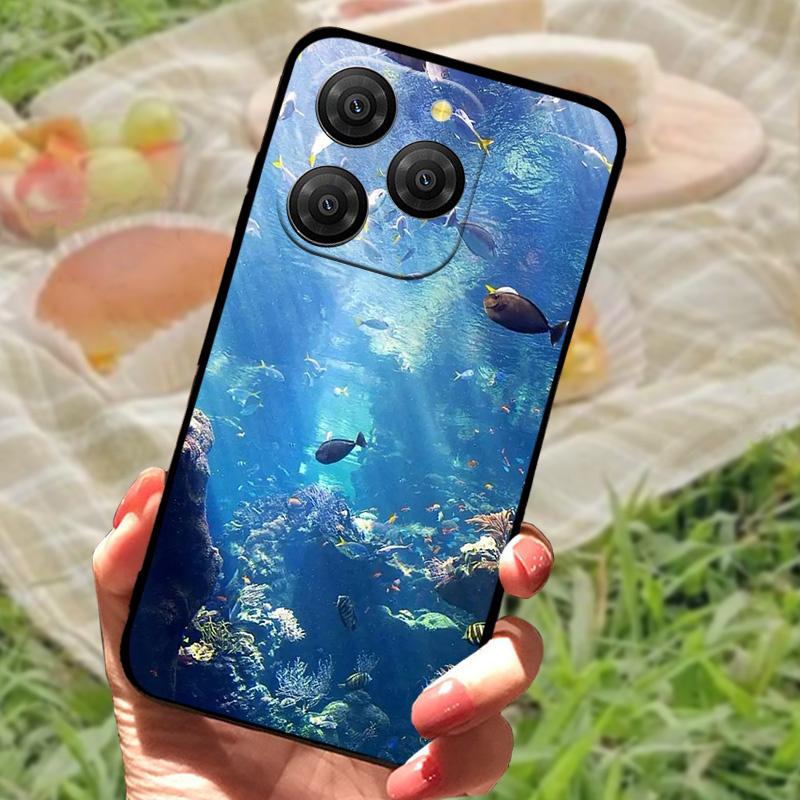 Для телефона Blackview Shark 9 Чехол Популярный Милый Для Blackview Shark 9 Роскошный Расписной Животное Силиконовый Защитный Чехол Задние Чехлы