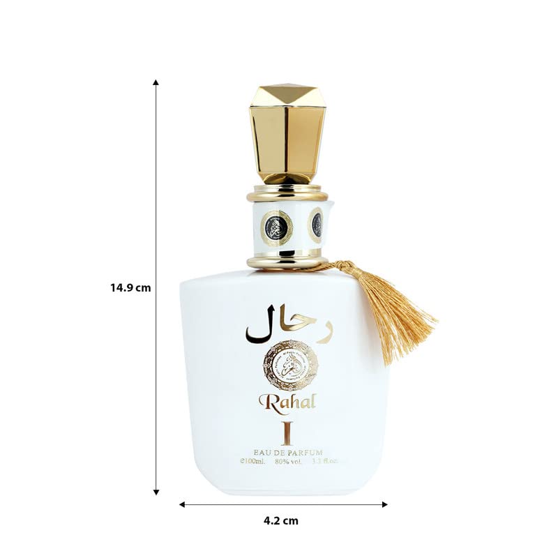 Rahal I Long Lasting 100ml Men Perfume, Oud, Aromatic & Sweet, Soothing Fragrance для натуральных духов