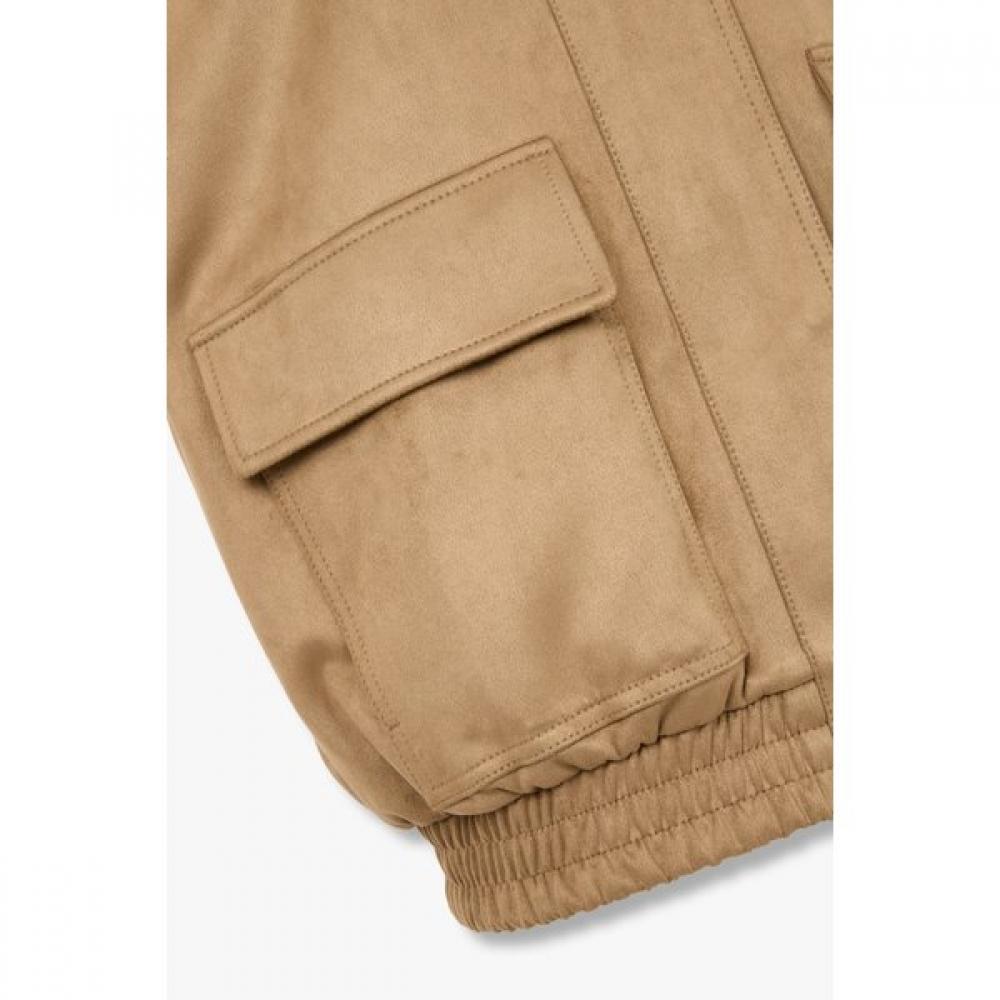 Studio Tomboy Unisex Synthetic Suede Out Pocket Blouson 9176361973ct
